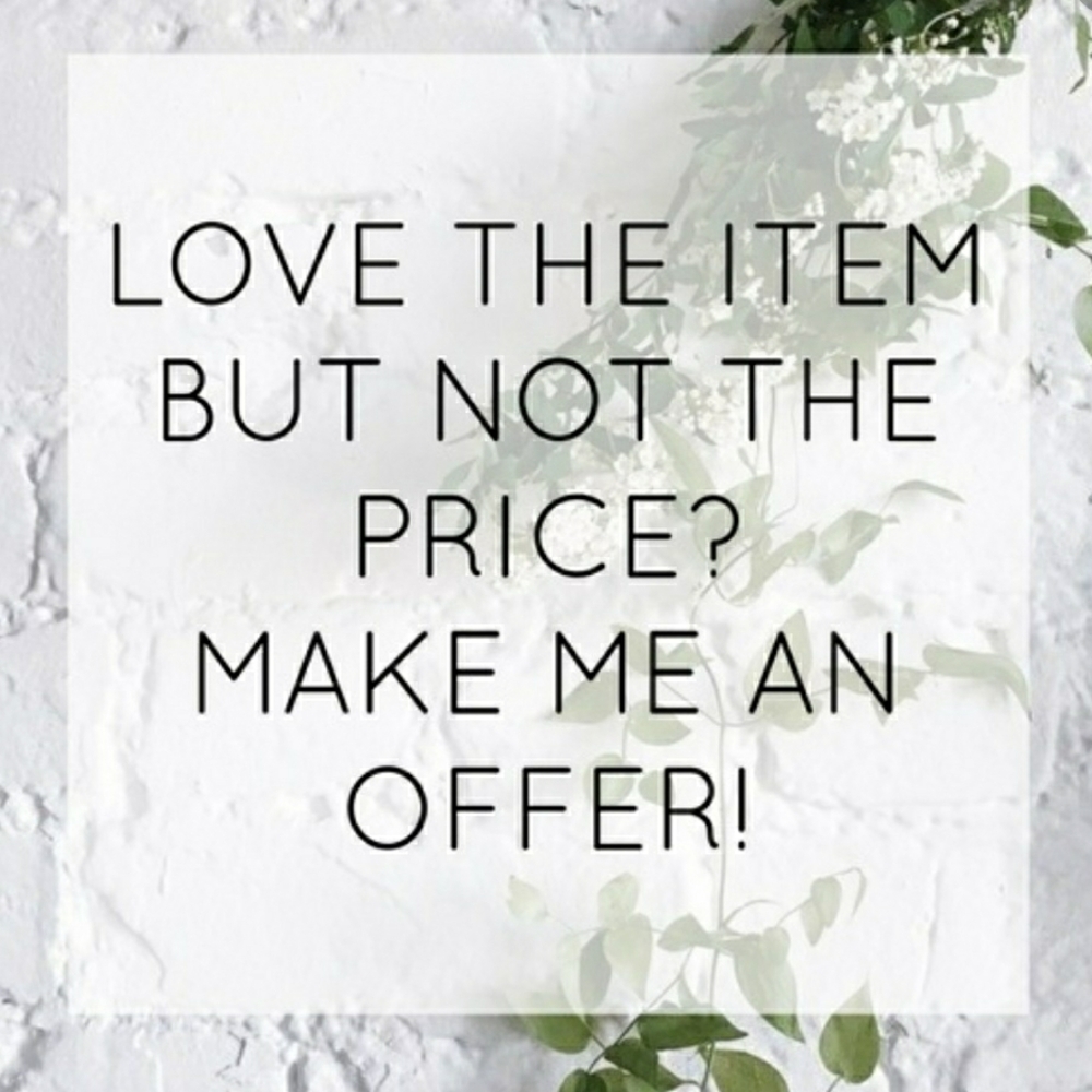All offers considered